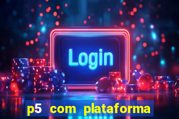 p5 com plataforma de jogos